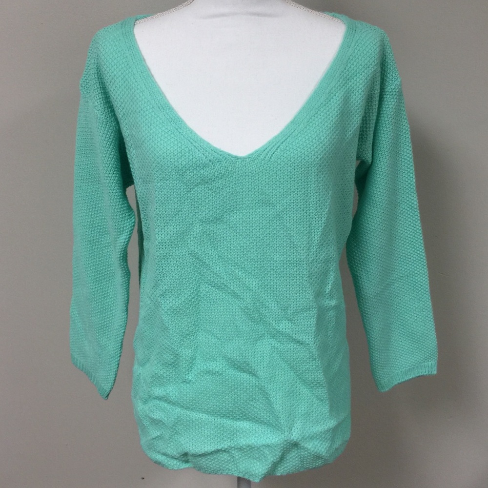 🌿3/$18🌿NEVER WORN V-neck Knit Sweater